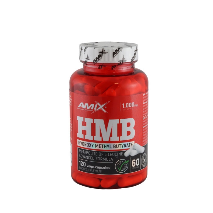 АМИКС ХИДРОКСИ МЕТИЛ БУТИРАТ (НМВ) капсули 120 броя / AMIX HMB