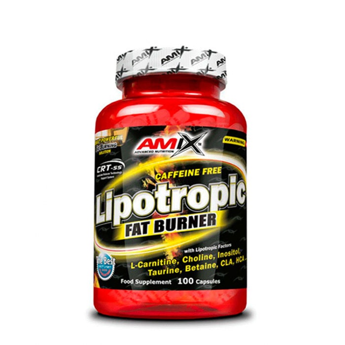 АМИКС ЛИПОТРОПИК ФЕТ БЪРНЪР капсули 100 броя / AMIX LIPOTROPIC FAT BURNER