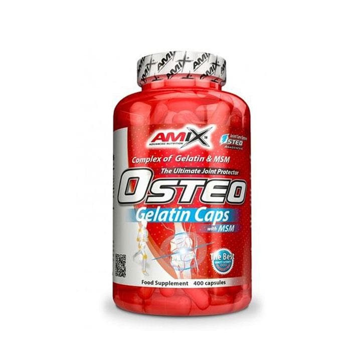АМИКС ОСТЕО ЖЕЛАТИН + MСM капсули 400 броя / AMIX OSTEO GELATIN + MSM