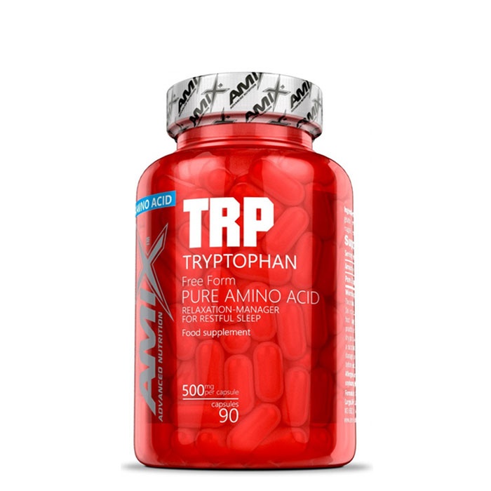 АМИКС Л-ТРИПТОФАН капсули 500 мг. 90 броя / AMIX L-TRYPTOPHAN