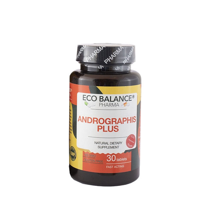 АНДРОГРАФИС ПЛЮС ЕКО БАЛАНС таблетки 30 броя / ECO BALANCE PHARMA ANDROGRAPHIS PLUS