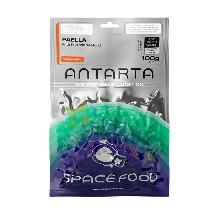 АНТАРТА ПАЕЛЯ С РИБА И МОРСКИ ДАРОВЕ 100 г / ANTARTA PAELLA WITH FISH AND SEAFOOD