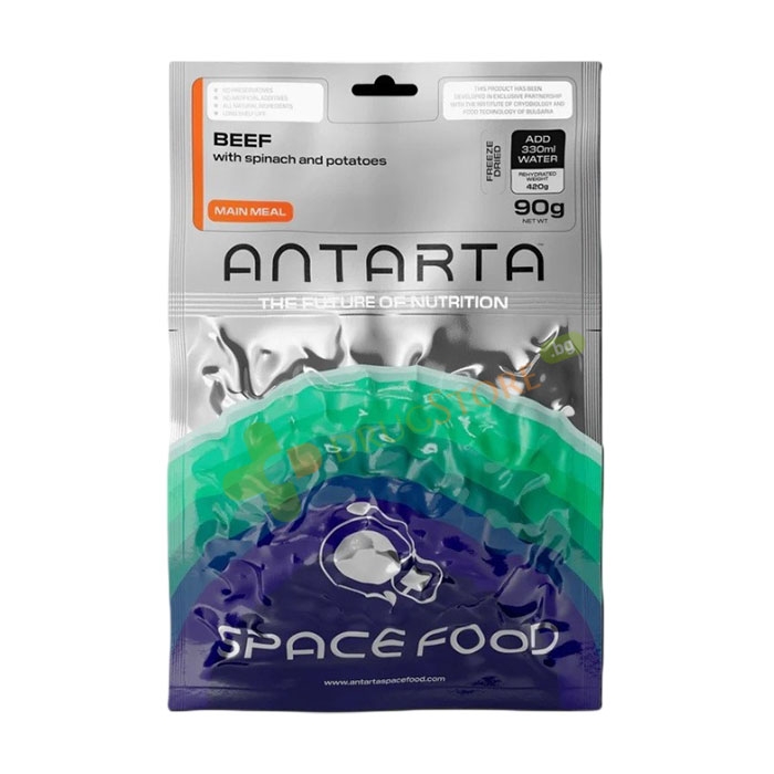 АНТАРТА ТЕЛЕШКО СЪС СПАНАК И КАРТОФИ 90 г / ANTARTA BEEF WITH SPINACH AND POTATOES