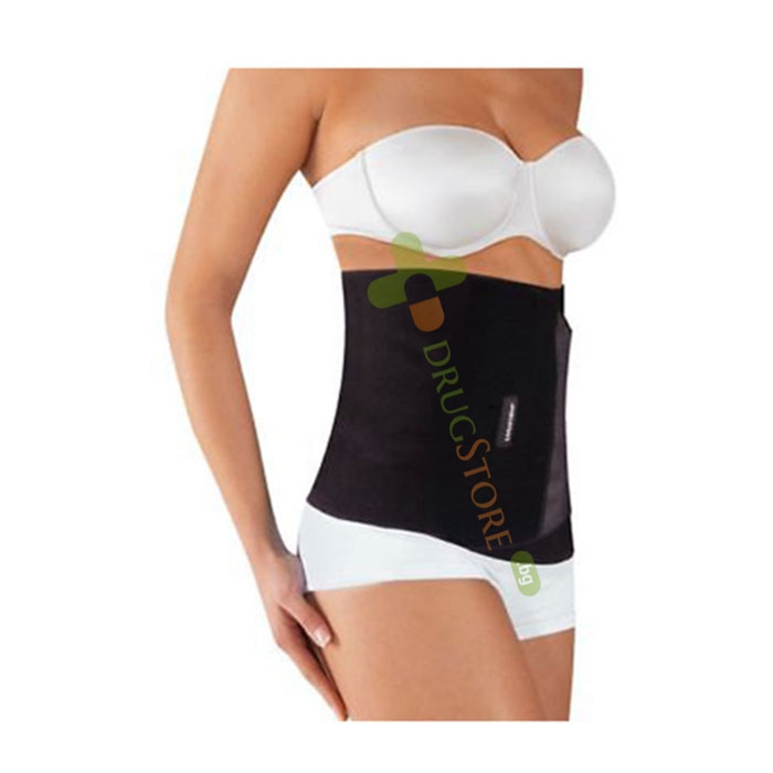 АНТИЦЕЛУЛИТЕН КОЛАН - ЧЕРЕН / LANAFORM DYNAMIC SLIMMING BELT FOR FLAT STOMACH &amp; ANTI - CELLULITE BLACK