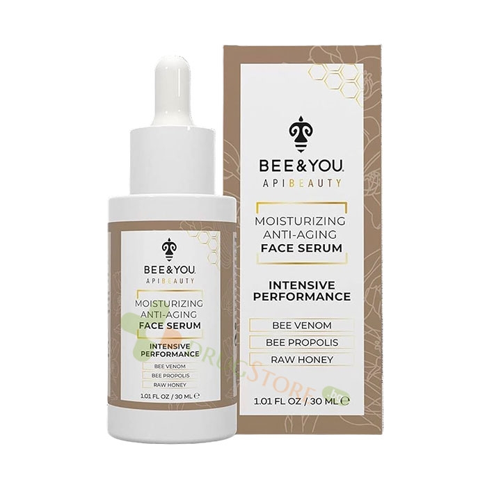 АПИБЮТИ ОВЛАЖНЯВАЩ СЕРУМ ЗА ЛИЦЕ ПРОТИВ СТАРЕЕНЕ 30 мл / BEE &amp; YOU APIBEAUTY MOISTURIZING ANTI-AGING FACE SERUM