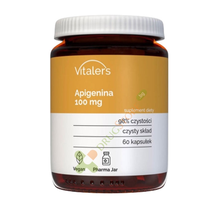 АПИГЕНИН капсули 100 мг 60 броя / VITALER&#039;S APIGENIN