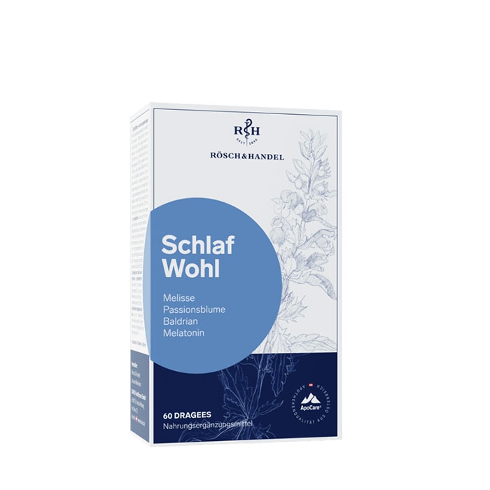 АПОКЕЪР ЗА КАЧЕСТВЕН И ДЪЛБОК СЪН дражета 60 броя / ROSCH &amp; HANDEL APOCARE SCHLAFWOHL