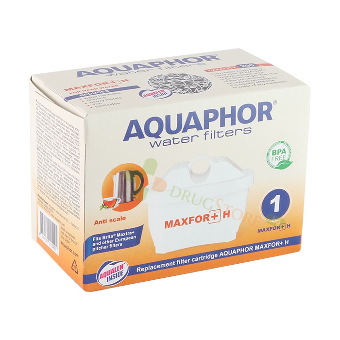 АКВАФОР УНИВЕРСАЛЕН СМЕНЯЕМ ФИЛТЪР ЗА ТВЪРДА ВОДА B 25 MAXFOR+ H 200 литра 1 брой / AQUAPHOR WATER FILTERS B 25 MAXFOR+ H
