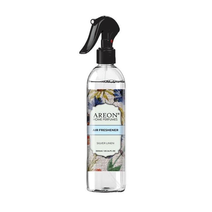 АРЕОН АРОМАТИЗАТОР СПРЕЙ SILVER LINEN 300 мл / AREON AIR FRESHENER SILVER LINEN