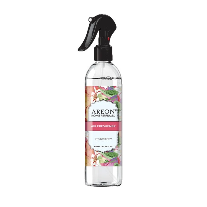 АРЕОН АРОМАТИЗАТОР СПРЕЙ STRAWBERRY 300 мл / AREON AIR FRESHENER STRAWBERRY