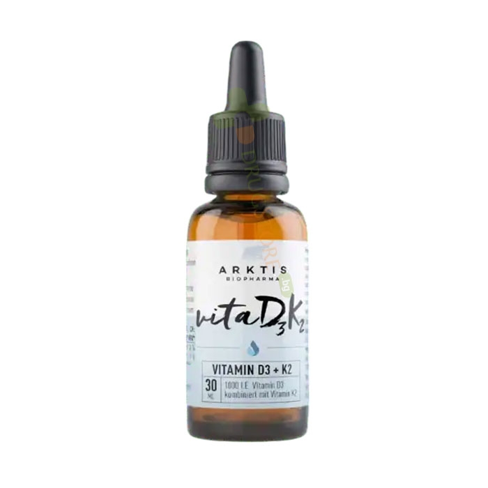 АРКТИС БИОФАРМА ВИТАМИН D3 + K2 30 мл / ARKTIS BIOPHARMA VITAMIN D3 + K2