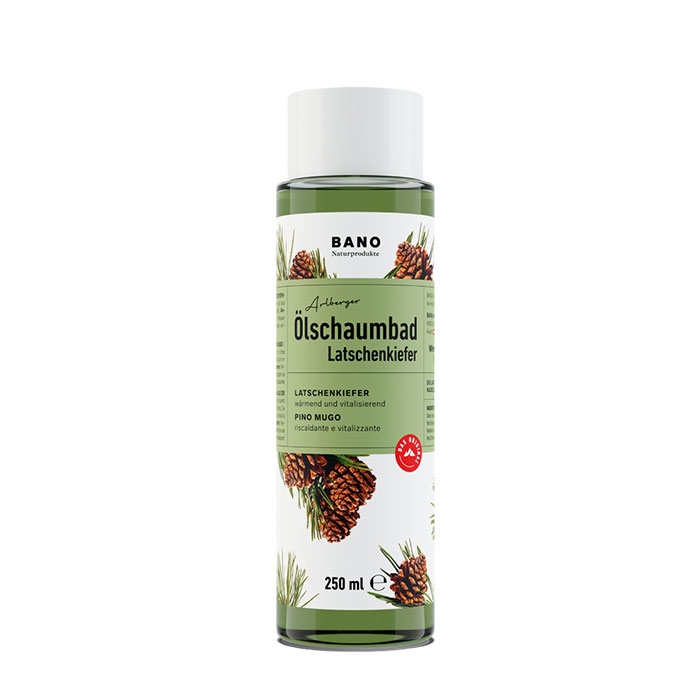 АРЛБЕРГЕР АЛПИЙСКО ДУШ ОЛИО С АРОМАТ НА ПЛАНИНСКИ БОР 250 мл / BANO HEALTHCARE ARLBERGER SHOWER OIL LATSCHENKIEFER