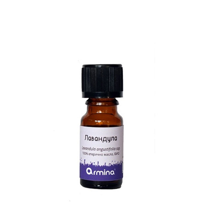 АРМИНА БИО ЕТЕРИЧНО МАСЛО ОТ ЛАВАНДУЛА 10 мл. / ARMINA BIO ESSENTIAL LAVENDER OIL