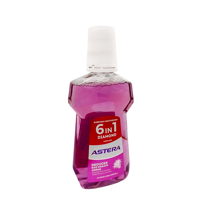 ВОДА ЗА УСТА АСТЕРА ДИАМАНТ 6 в 1 300 мл / AROMA ASTERA DIAMOND 6 IN 1 MOUTH WASH