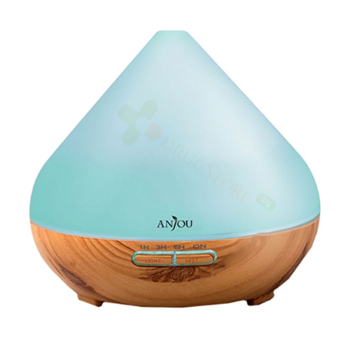 АРОМА ДИФУЗЕР (ДИФУЗОР) СВЕТЛО ДЪРВО АНЖУ 300 мл. AD001 / ANJOU ESSENTIAL OIL DIFFUSER LIGHT WOOD