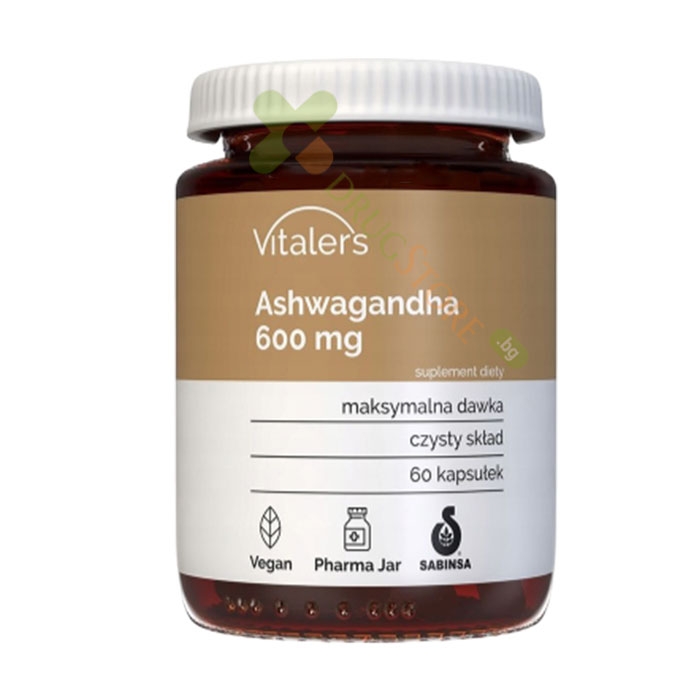 АШВАГАНДА капсули 600 мг 60 броя / VITALER&#039;S ASWAGANDHA