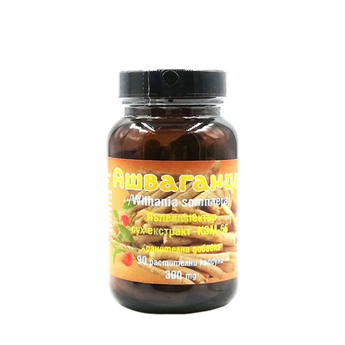 АШВАГАНДА КОРЕН капсули 300 мг. 90 броя / VERDE VITA ASHWAGANDA ROOT