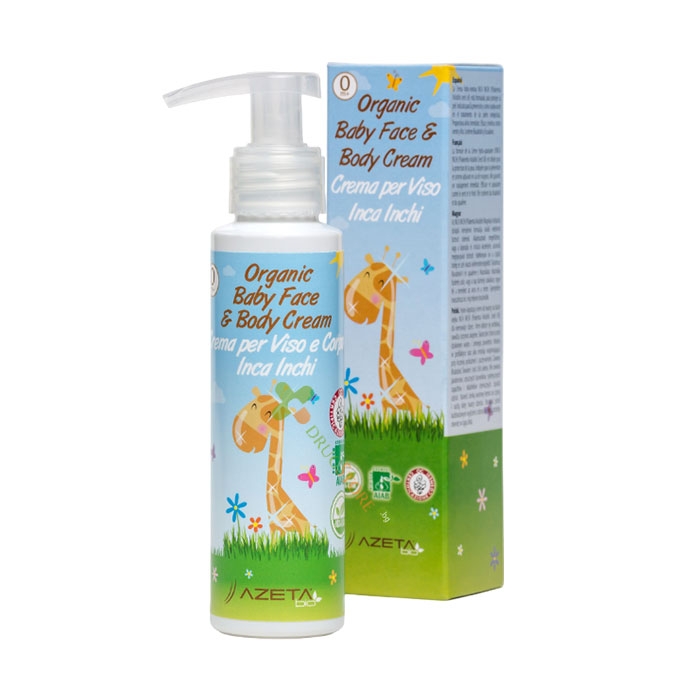 АЦЕТА БИО ОРГАНИЧЕН БЕБЕШКИ КРЕМ ЗА ЛИЦЕ И ТЯЛО 200 мл / AZETA BIO ORGANIC BABY FACE AND BODY CREAM