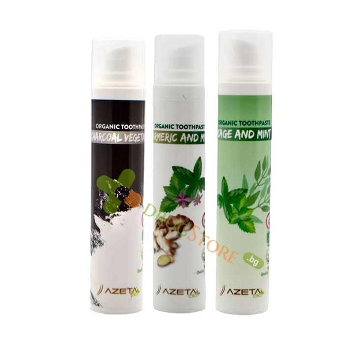 АЦЕТА БИО ОРГАНИЧНА ПАСТА ЗА ЗЪБИ ЗА ВЪЗРАСТНИ 50 мл / AZETA BIO ORGANIC TOOTHPASTE