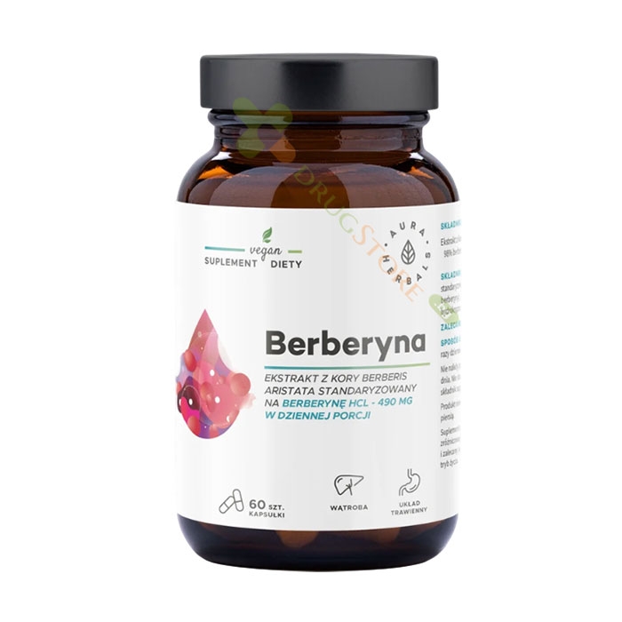 АУРА ХЕРБАЛС БЕРБЕРИН капсули 60 броя / AURA HERBAL BERBERINE