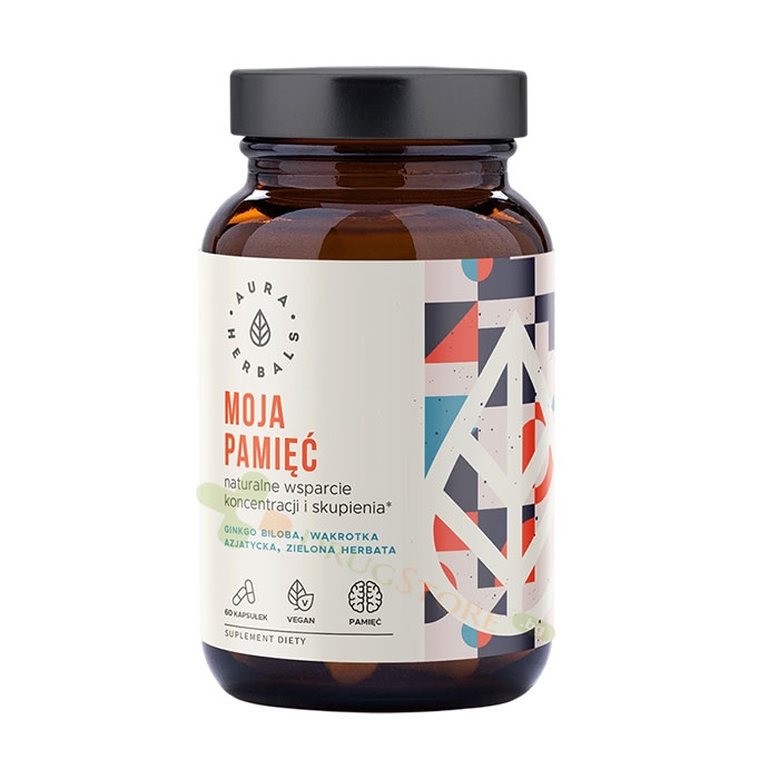 АУРА ХЕРБАЛС БИЛКОВА ФОРМУЛА ЗА ПАМЕТ капсули 60 броя / AURA HERBALS HERBAL MEMORY FORMULA