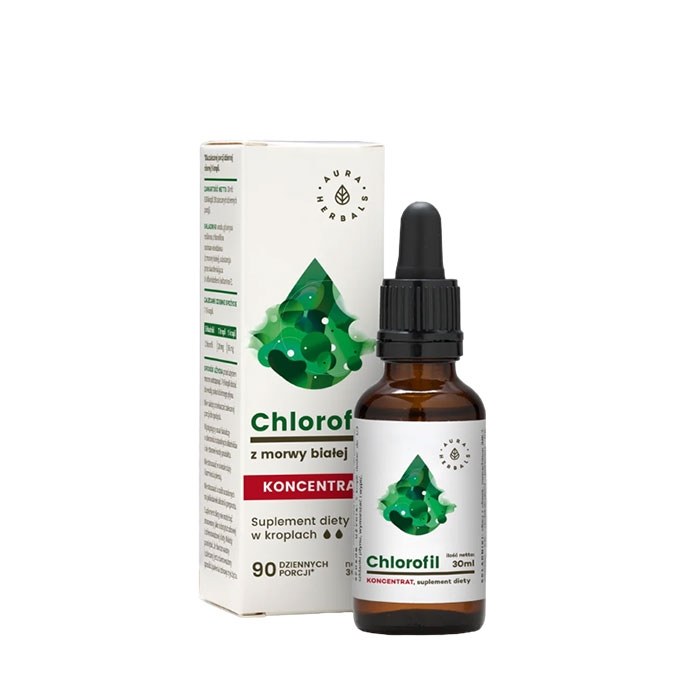 АУРА ХЕРБАЛС ХЛОРОФИЛ капки 30 мл / AURA HERBALS CHLOROFIL