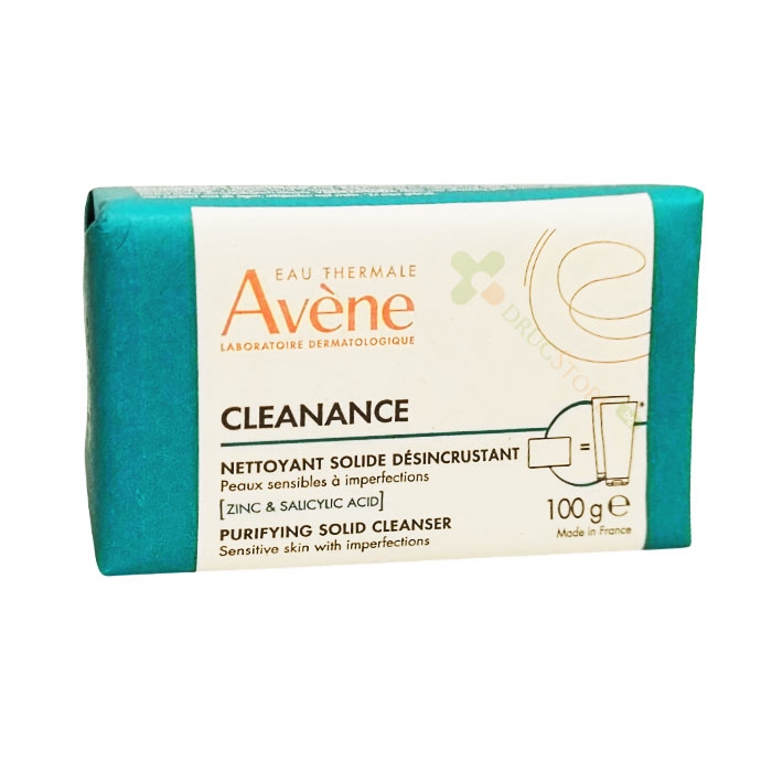 АВЕН КЛИЙНАНС ПОЧИСТВАЩ САПУН 100 г / AVENE CLEANANCE PURIFYING SOLID CLEANSER SOAP