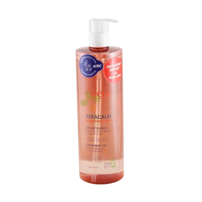 АВЕН КСЕРАКАЛМ НУТРИШЪН ДУШ ГЕЛ 750 мл / AVENE XERACALM NUTRITION SHOWER CREAM