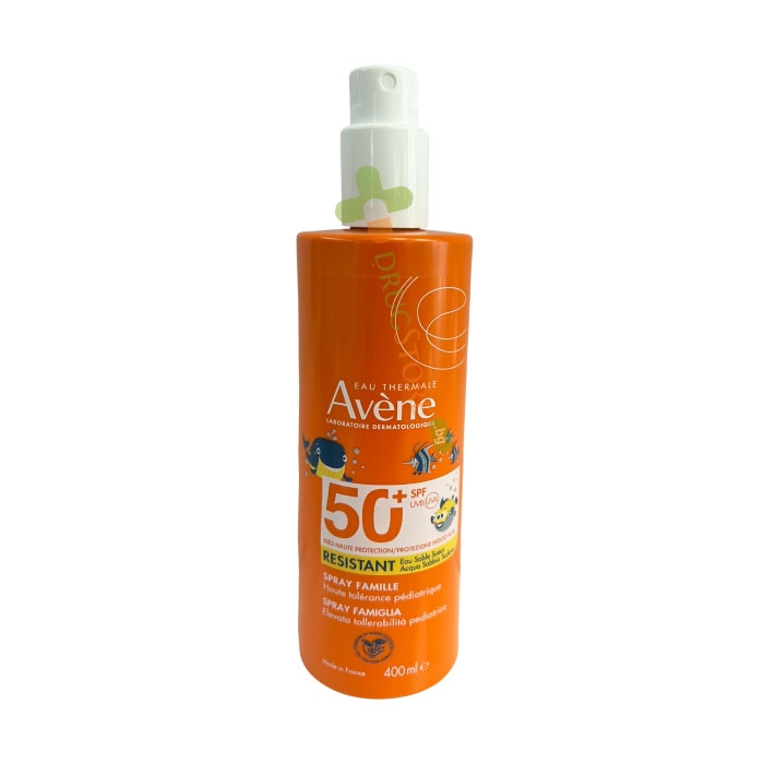 АВЕН СЛЪНЦЕЗАЩИТЕН СПРЕЙ ЗА ЛИЦЕ И ТЯЛО ФЕМИЛИ SPF50+ 400 мл / AVENE SUN CARE FAMILY SPRAY FOR FACE AND BODY SPF50+