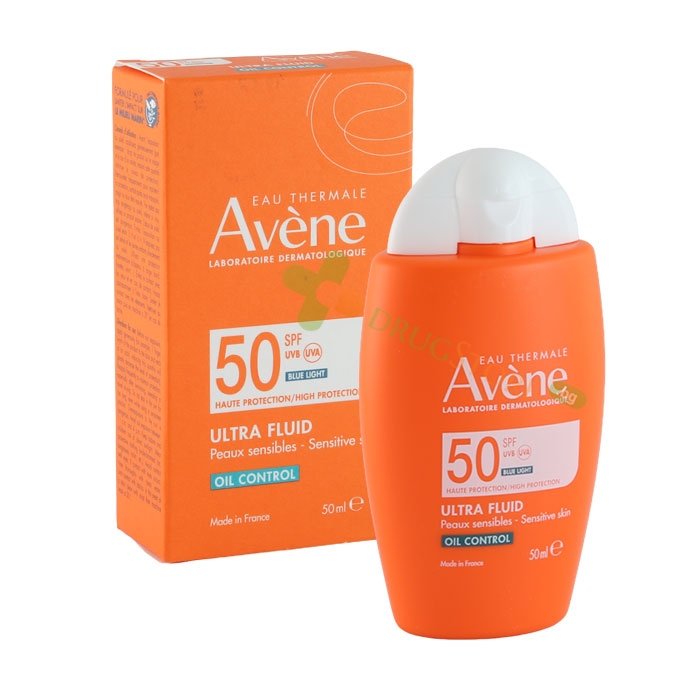 АВЕН СЛЪНЦЕЗАЩИТЕН УЛТРА ФЛУИД ЗА МАЗНА КОЖА SPF 50 50 мл / AVENE OIL CONTROL ULTRA FLUID SPF 50