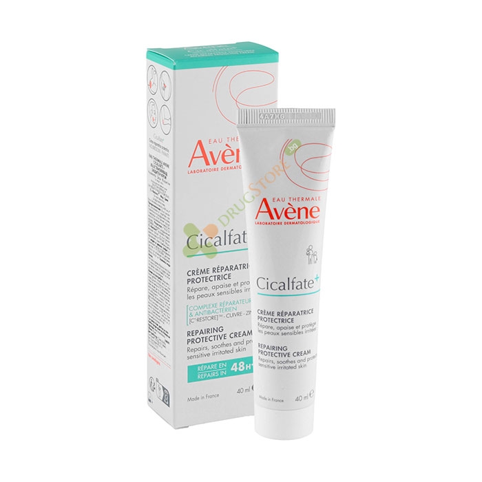 АВЕН ЦИКАЛФАТ ПЛЮС ВЪЗСТАНОВЯВАЩ ЗАЩИТЕН КРЕМ 40 мл / AVENE CICALFATE+ REPAIRING PROTECTIVE CREAM