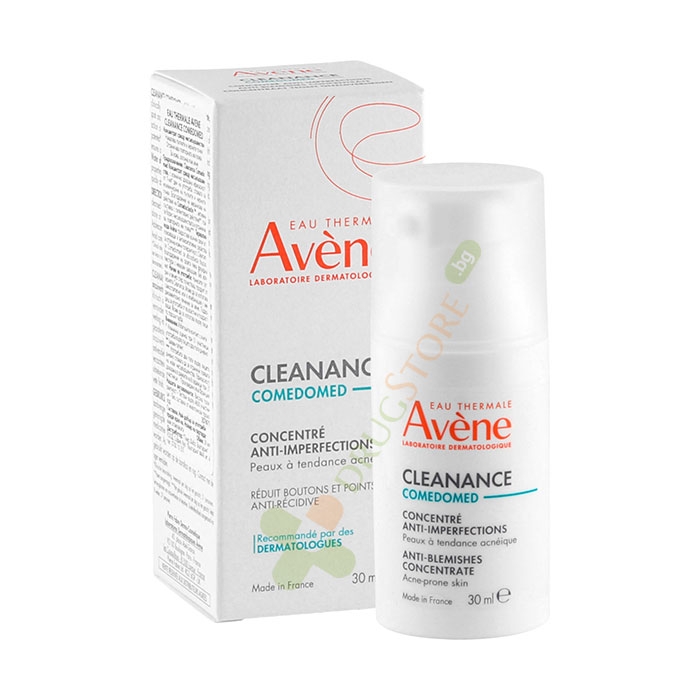 АВЕН КЛИЙНАНС КОМЕДОМЕД КОНЦЕНТРАТ ПРИ НЕСЪВЪРШЕНСТВА 30 мл / AVENE CLEANANCE COMEDOMED ANTI-IMPERFECTIONS CONCENTRATE