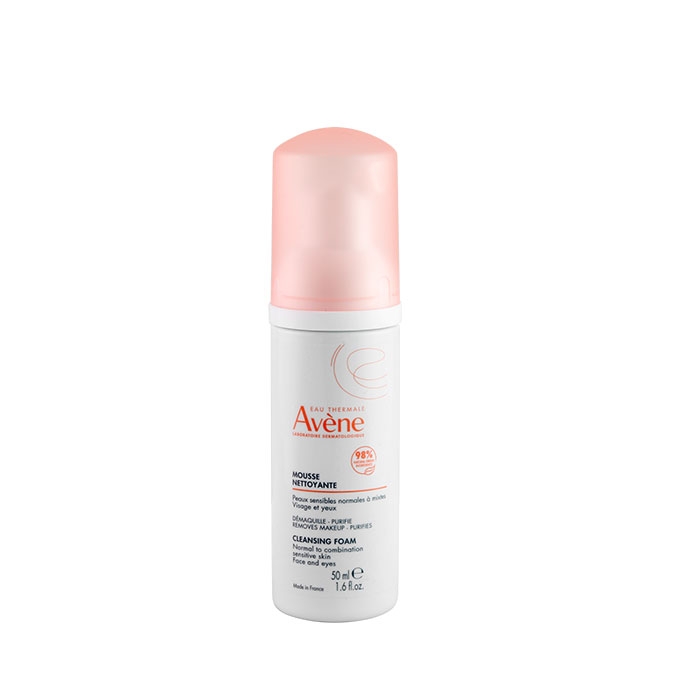 АВЕН ПОЧИСТВАЩА ПЯНА 50 мл / AVENE CLEANSING FOAM FOR FACE AND EYE