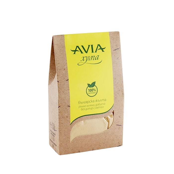 ЖЪЛТА ХУМА прах 250 г / AVIA YELLOW CLAY POWDER