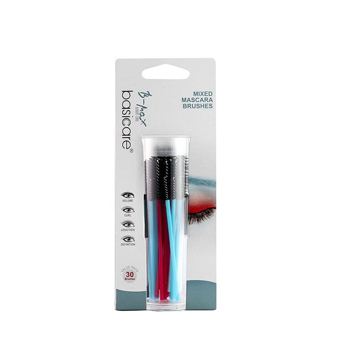 Б-МАКС КОМПЛЕКТ ЧЕТКИ ЗА СПИРАЛА 30 броя модел 19872 / B-MAX MIXED MASCARA BRUSHES