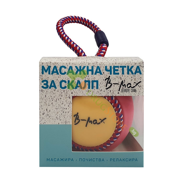 Б-МАКС МАСАЖНА ЧЕТКА ЗА СКАЛП модел 5118 / B - MAX SCALP MASSAGE BRUSH model 5118