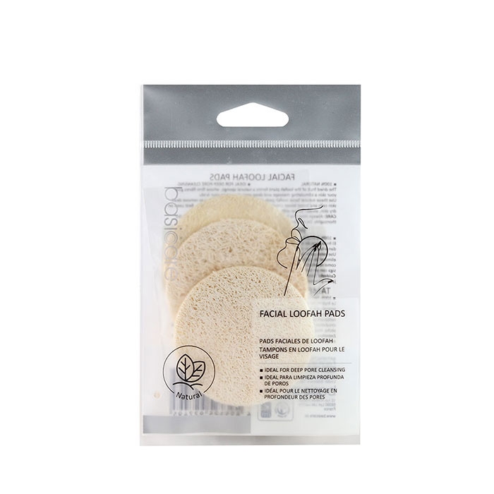 Б-МАКС ТАМПОНИ ЗА ЛИЦЕ ОТ ЛУФА 3 броя модел 27495 / B-MAX FACIAL LOOFAH PADS