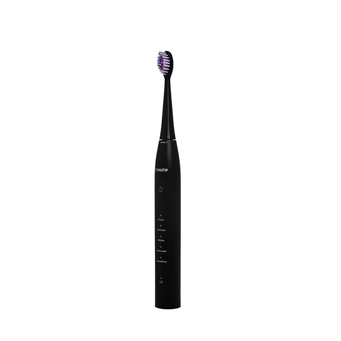 ЕЛЕКТРИЧЕСКА ЗВУКОВА ЧЕТКА ЗА ЗЪБИ B.WELL PRO-850 ЧЕРНА / B.WELL ELECTRIC SONIC TOOTHBRUSH B.WELL PRO-850 BLACK
