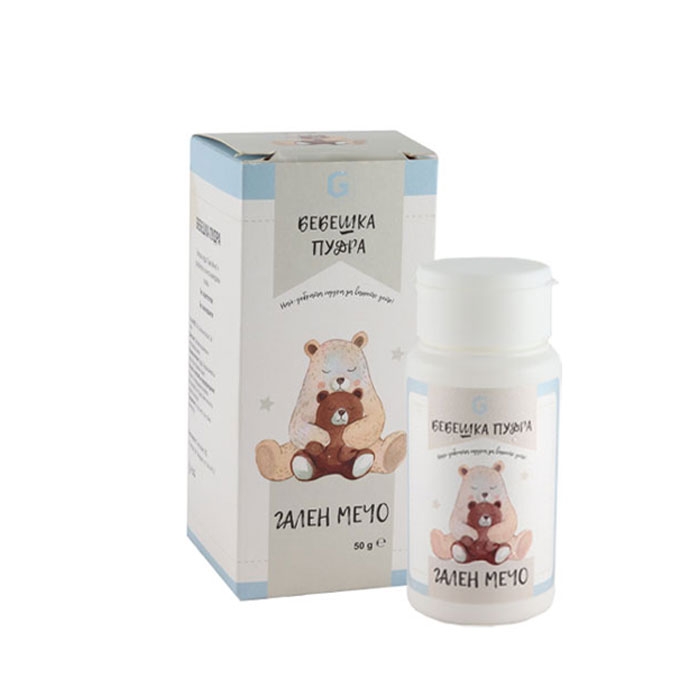 БЕБЕШКА ПУДРА ГАЛЕН МЕЧО 50 г / GALEN BABY POWDER 50 g