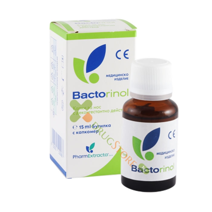 БАКТОРИНОЛ капки за нос 15 мл / PHARM EXTRACTA BACTORINOL nasal drops