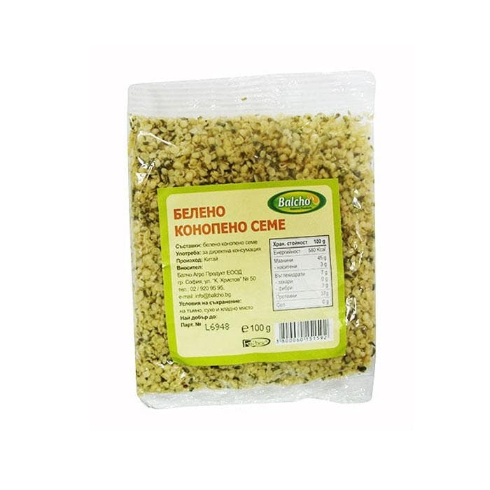 БЕЛЕНО КОНОПЕНО СЕМЕ 100 гр. / BALCHO PEELED HEMP NUTS 100 gr.
