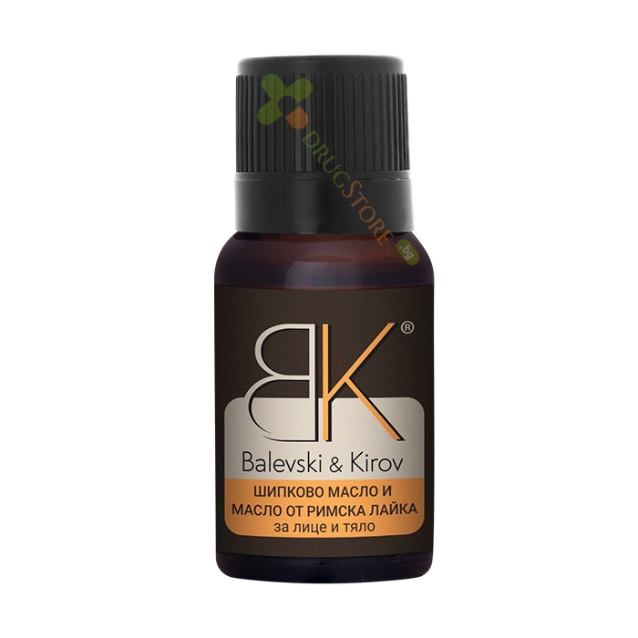 ШИПКОВО МАСЛО + РИМСКА ЛАЙКА - БИО БАЛЕВСКИ И КИРОВ 100 мл / BALEVSKI &amp; KIROV ROSEHIP OIL + ANTHEMIS NOBILIS FLOWER - BIO