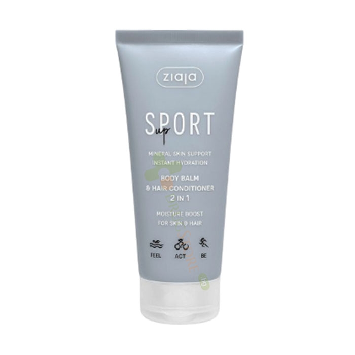 БАЛСАМ ЗА КОСА И ТЯЛО 2 в 1 SPORT UP 200 мл / ZIAJA SPORT UP BODY BALM &amp; HAIR CONDITIONER 2 in 1
