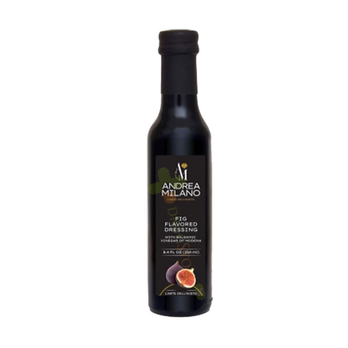 БАЛСАМОВ ОЦЕТ ОТ МОДЕНА С ВКУС НА СМОКИНИ 250 мл / ANDREA MILANO FIG FLAVOURED DRESSING WITH BALSAMIC VINEGAR OF MODENA