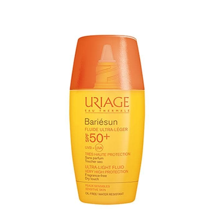 УРИАЖ СЛЪНЦЕЗАЩИТЕН ФЛУИД ЗА ЧУВСТВИТЕЛНА КОЖА SPF 50+ 30 мл. / URIAGE BARIESUN FLUID