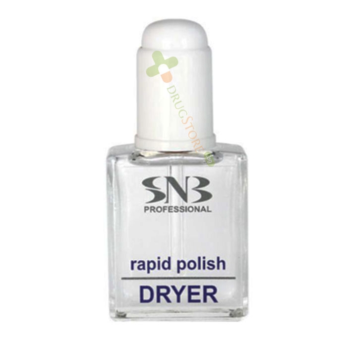 БЪРЗОДЕЙСТВАЩ ИЗСУШИТЕЛ ЗА ЛАК ЗА НОКТИ С КАПКОМЕР 15 мл / SNB RAPID POLISH DRYER