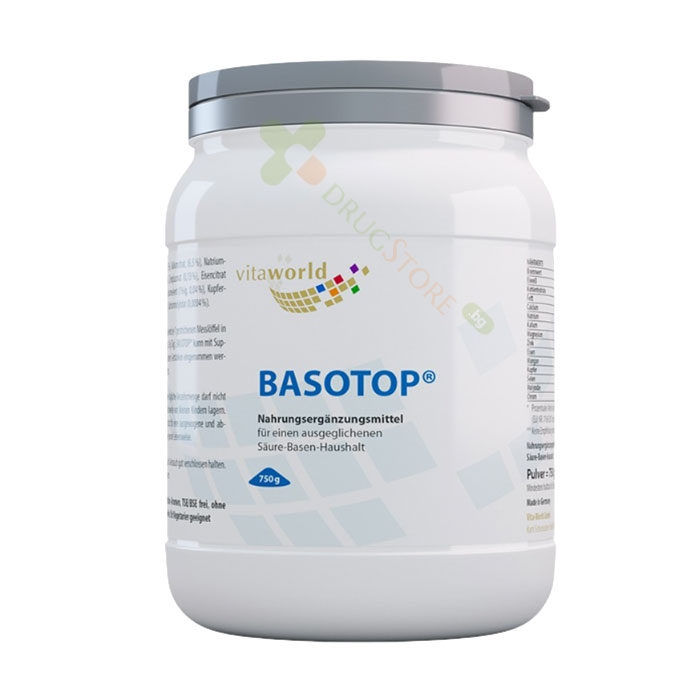 БАЗОТОП ЗА БАЛАНСИРАН АЛКАЛНО-КИСЕЛИНЕН БАЛАНС прах 750 г / VITA WORLD BASOTOP powder