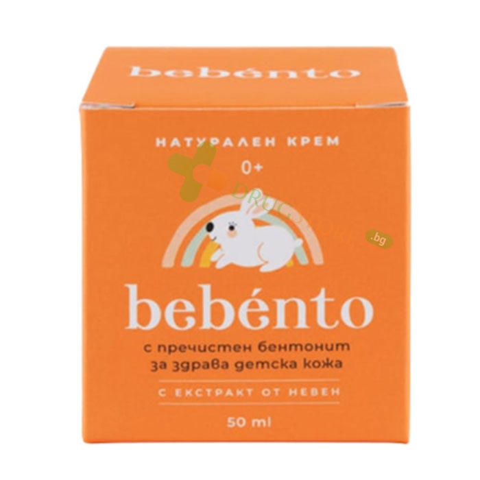 БЕБЕНТО НАТУРАЛЕН КРЕМ ЗА ЗДРАВА ДЕТСКА КОЖА 50 мл / BENTO HEALTH BEBENTO NATURAL CREAM FOR HEALTHY CHILDREN&#039;S SKIN