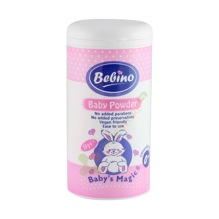 БЕБЕШКА ПУДРА 50 г / KOKONA COSMETICS BEBINO BABY POWDER