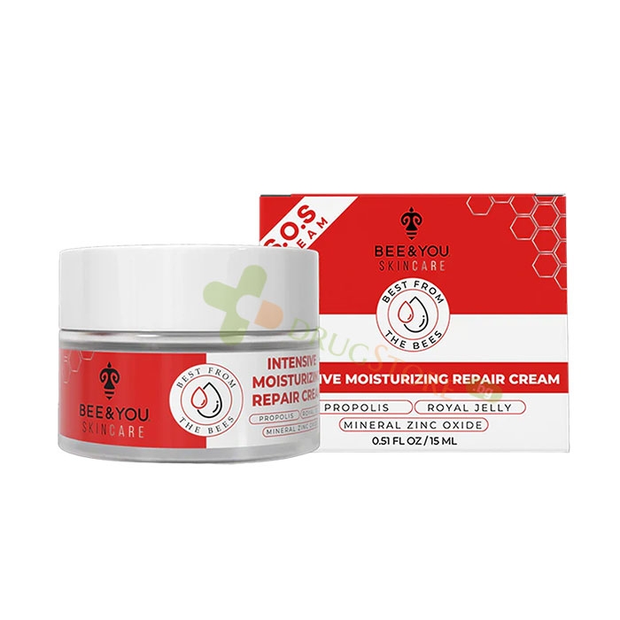 СКИНКЕЪР ИНТЕНЗИВЕН ОВЛАЖНЯВАЩ И ВЪЗСТАНОВЯВАЩ КРЕМ 15 мл / BEE &amp; YOU SKINCARE INTENSIVE MOISTURIZING REPAIR CREAM